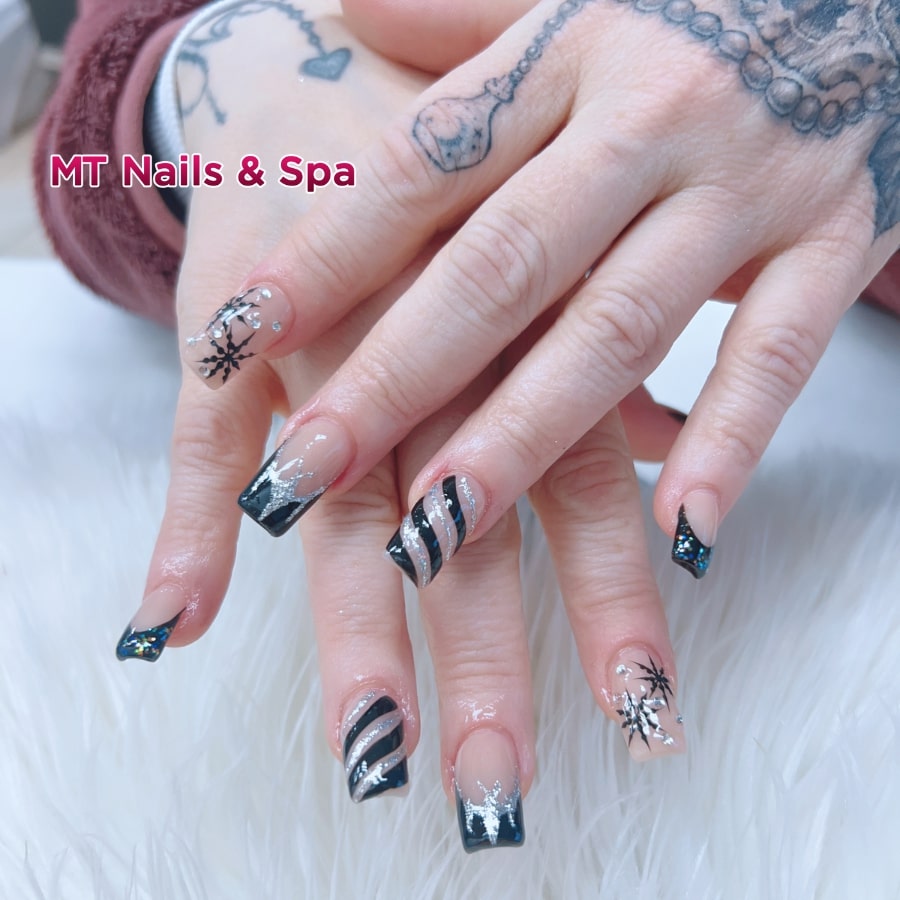 Winter Nails at MT Nails & Spa